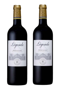 Vang đỏ pháp Barons de Rothschild Légende Médoc giống nho Cabernet Sauvignon, Merlot