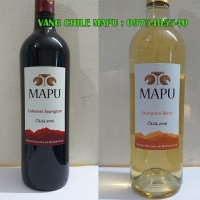 RƯỢU VANG CHILE MAPU GIÁ TỐT NHẤT MỌI THỜI ĐẠI