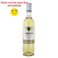 Rượu vang Trắng nhập khẩu Chile Viesta Sauvignon Blanc chai 750ml