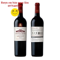 Rượu vang đỏ nhập khẩu Pháp Chateau Cristo Cabernet Chai 750 ml