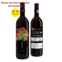 Rượu Vang đỏ nhập khẩu Ý La Collina IGT chai 750ml