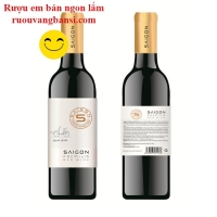 Rượu vang đỏ Sài gòn Premium 375ml 