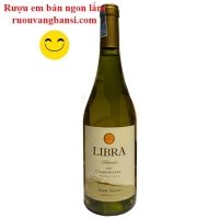 Rượu vang trắng nhập khẩu Chile Libra Seleccion Chardonnay