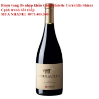 Rượu vang đỏ nhập khẩu Chile Matetic Corralillo Shiraz Cạnh tranh bất chấp