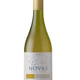 Vang trắng Novas Gran Reserva Chardonnay nắp vàng