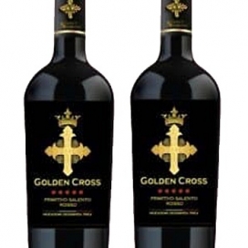 Rượu vang Golden Cross 100% Primitivo Salento Rosso IGT 2014