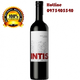 Rượu vang đỏ Argentina Finca Las Moras Intis Merlot - Malbec giá tốt tphcm