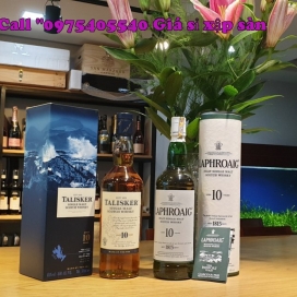Rượu ngoai  Whisky Talisker nhập khẩu Scotland