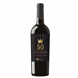 Rượu vang Ý 50 La Passione Primitivo Del Salento 