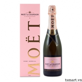 Rượu Champagne nhập khẩu Pháp Moet Chandon Rose Imperial 750ml - Giá tốt mọi thời đại