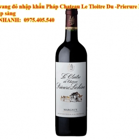 Rượu vang đỏ nhập khẩu Pháp Chateau Le Tloitre Du -Prierure Lichine Sale sập sàng 