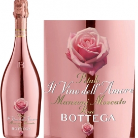 Rượu vang ý vang nổ champagne Bottega Rose (Hoa Hồng) giá tốt nhất