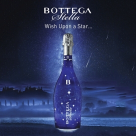 Rượu vang ý Champagne & vang hổ Bottega Stella Blue giá tốt nhất