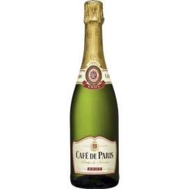Rượu Vang pháp Cafe de paris Sparkling Wine Thường 750ml/6% giá tốt