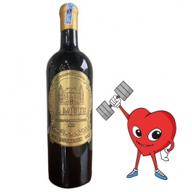 Rượu vang đỏ Pháp AMÉLIE 750ml 14% - Giá chạm đáy nỗi đau