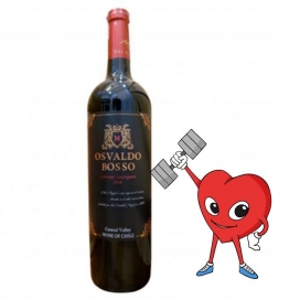 Rượu vang đỏ CHILE OSVALDO BOSSO CABERNET SAUVIGNON - Giá rẻ ưng quá chừng