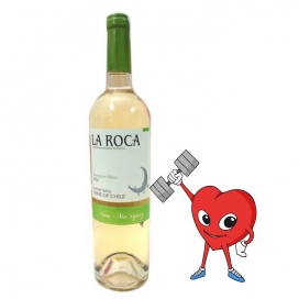 Rượu vang CHILE LA ROCA SAU BLANC 750ml 13% - Giá giảm tụt huyết áp