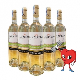 Rượu vang CHILE SAN MARINO SAUVIGNON BLANC - Giá giảm chấn động