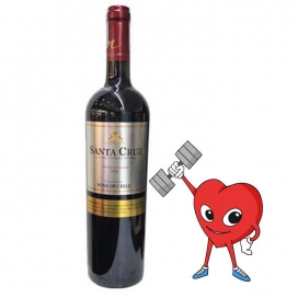 Rượu vang CHILE SANTA CRUZ CABERNET SAUVIGNON - Giá giảm siêu sâu