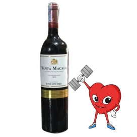Rượu vang CHILE SANTA MACALA CABERNET SAUVIGNON - Giá giảm khủng khiếp