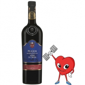 Rượu vang Ý PUGLIA NERO DI TROIA 750ml 13,5% - Giá giảm rần rần