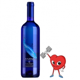 Rượu vang ngọt Ý BLUE WHALE SWEET WHITE 750ml 5,5% - Giá thành rẻ vô địch