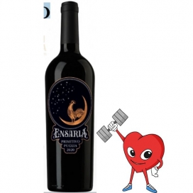 Rượu vang đỏ Ý Ensaria Primitivo 750ml 16% - Giá cực kì hấp dẫn