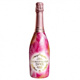 Vang nổ Cosmopolitan Diva Berry Fusion - Vang trắng 6 độ - Nhập khẩu England