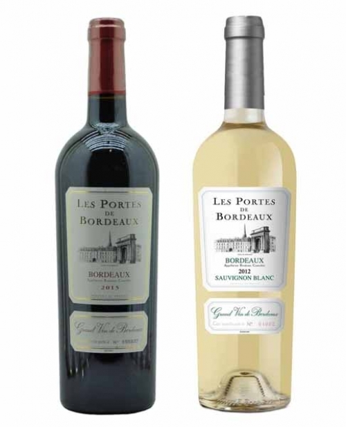 Rượu vang Les Portesde Bordeaux 2015