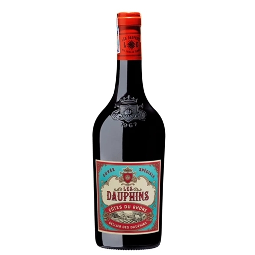 Rượu vang đỏ Les Dauphins Cotes du Rhone