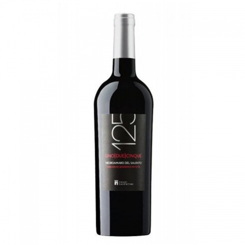 Rượu vang ý 125 NEGROAMARO Del Salento