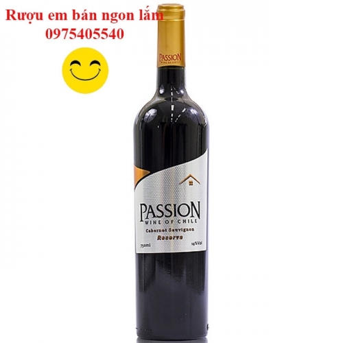 Rượu vang đỏ nhập khẩu Chile Passion Reserva