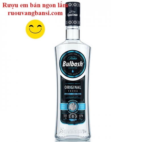 Rượu nhập khẩu Belarus Vodka Bulbash Original 700ml