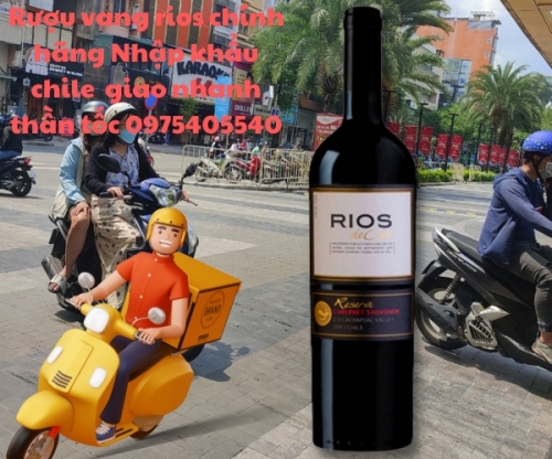 Rượu vang rios chính hãng Nhập khẩu chile Giá tốt nhất mọi thời đại 