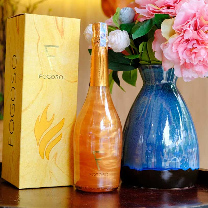 Rượu Vang Fogoso Bronce - Vang nổ 5,5 độ - Nhập khẩu Tây Ban Nha