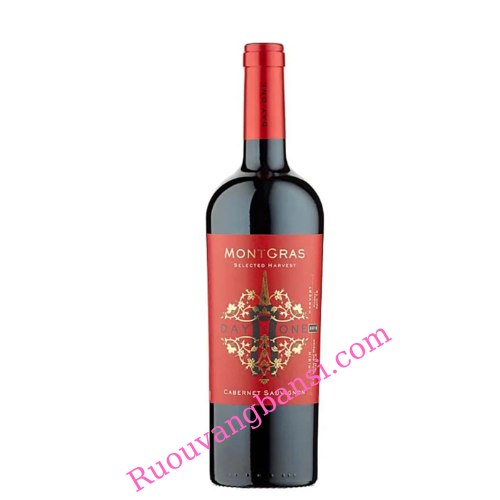Rượu-vang-đỏ-Chile-MONTGRAS-DAY-ONE-CABERNET-SAUVIGNON-750ml