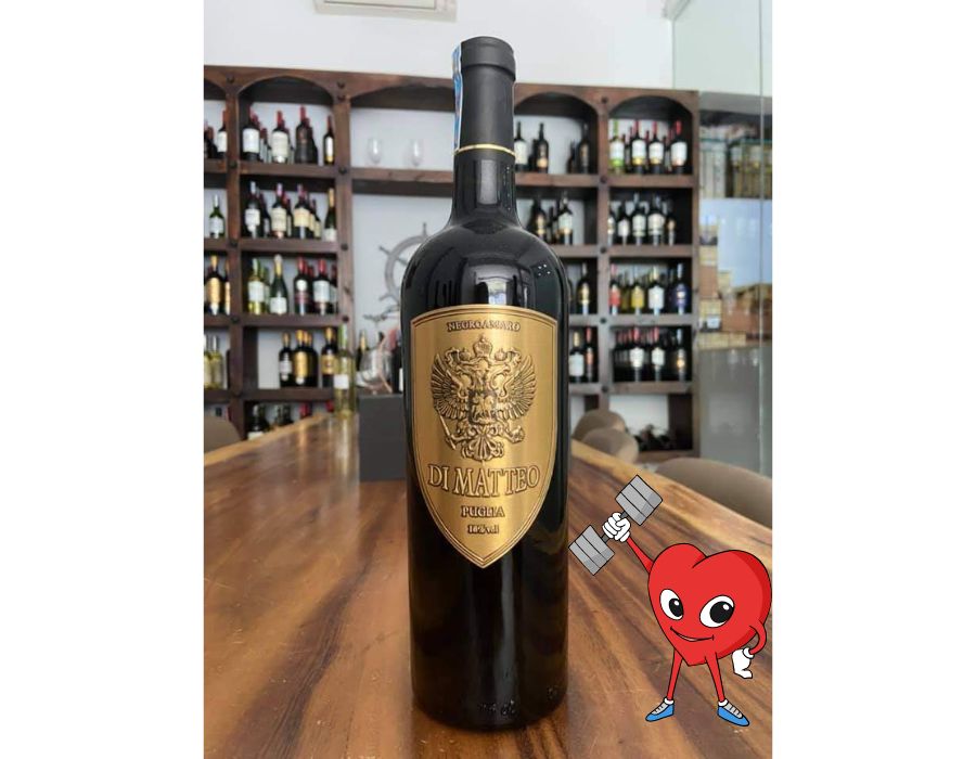 Rượu vang Ý DI MATTEO NEGROAMARO 750ml - Giá rẻ quá rẻ