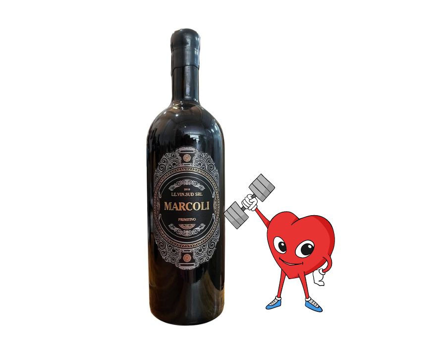 Rượu vang Ý MARCOLI PRIMITIVO 750ml - Giá rẻ vãi luôn