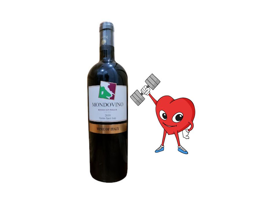 Rượu vang Ý MONDOVINO ROSSO 750ml - Giá giảm cực mạnh