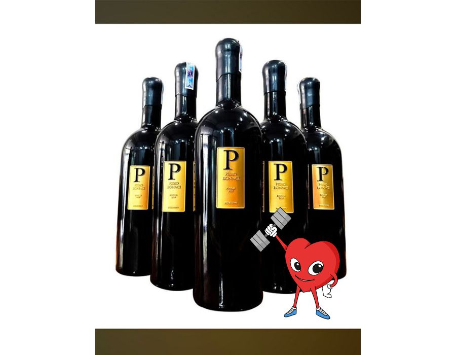 Rượu vang Ý PIERO BONNCI PRIMITIVO 750ml - Giá rẻ quá trời luôn