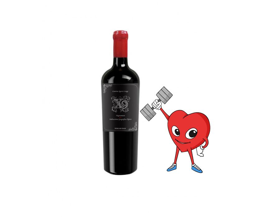 Rượu vang Ý X9 NEGROAMARO 750ml - Giá rẻ chấn động loài người