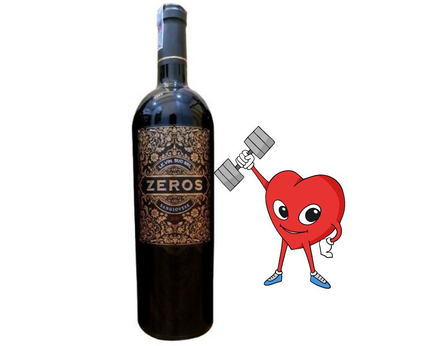 Rượu vang Ý Zeros Sangiovese 750ml - Giá rẻ chấn động thị trường