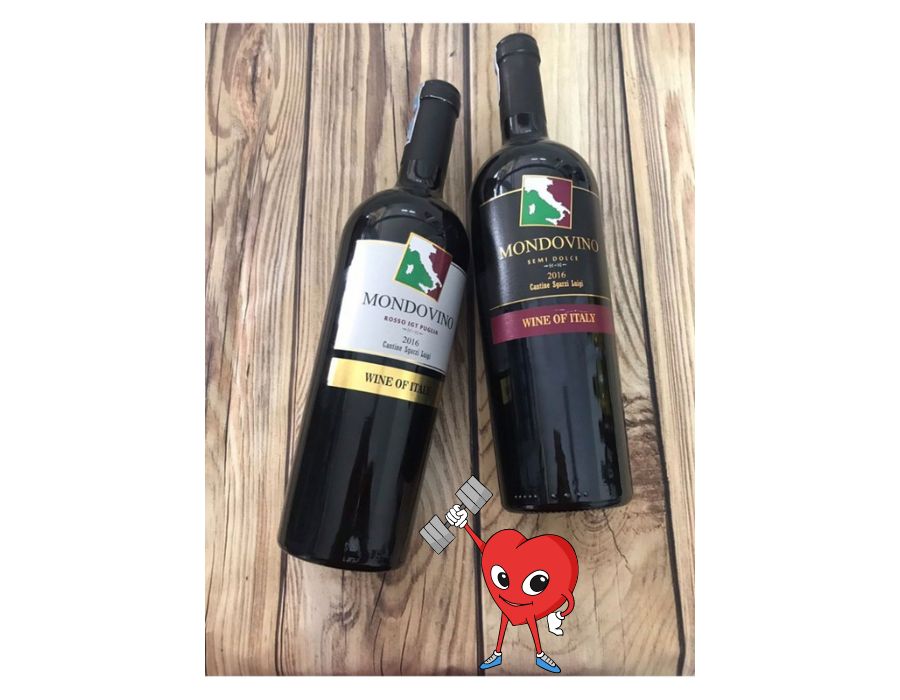 Rượu vang Ý ngọt Modonvino Semi 750ml - Giá tốt nhất thị trường hiện nay