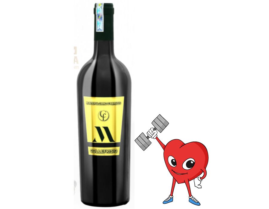 Rượu vang đỏ Ý Collefrisio M Montepulciano DAbruzzo 750ml - Giá giảm rồi kìa