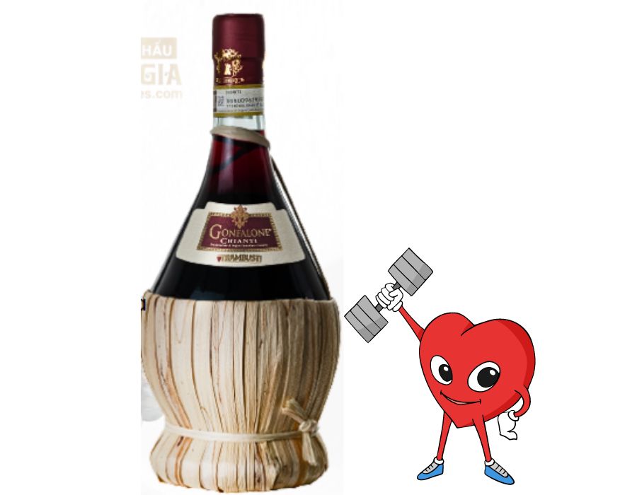 Rượu vang đỏ Ý Gonfalone Chianti Trambusti 750ml 12,5% - Giá siêu mềm