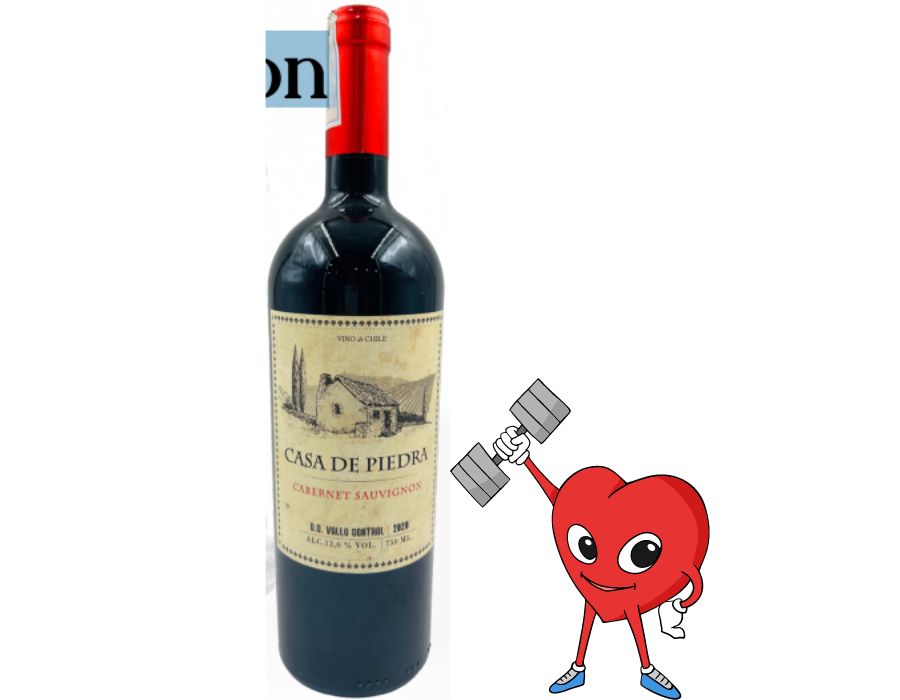 Rượu vang đỏ CHILE Casa de Piedra Cabernet Sauvignon - Giá giảm chấn động