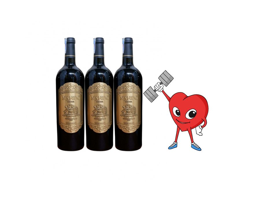 Rượu vang đỏ CHILE NANDO RESERVA 750ml 14% - Giá bán bao rẻ