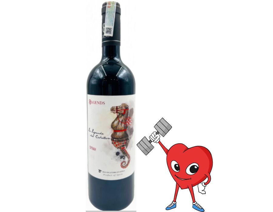 Rượu vang đỏ TBN 8 La Leyenda Del Caballero Syrah - Giá cả giảm sâu đáy