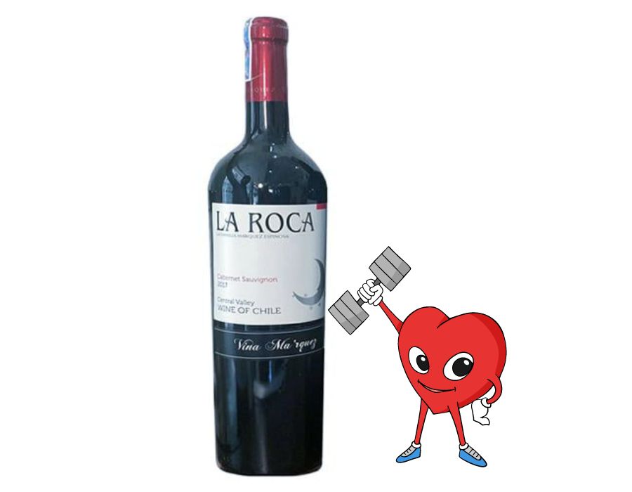Rượu vang CHILE LA ROCA CAB SAU 750ml 13,5% - Giá siêu nhiều ưu đãi