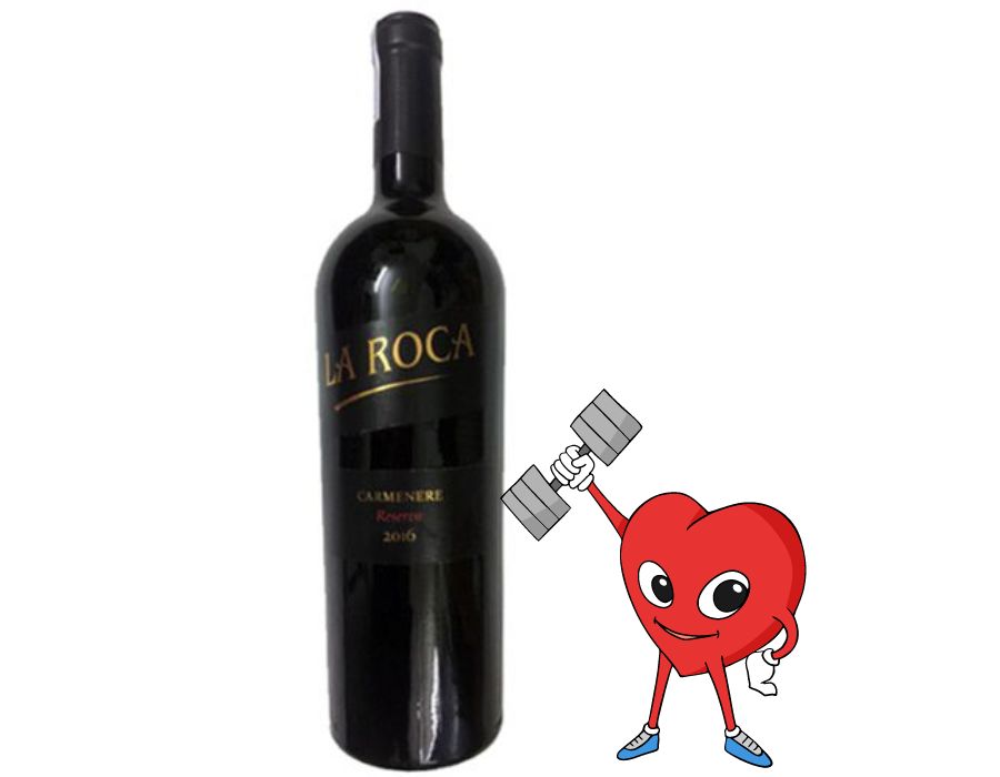 Rượu vang CHILE LA ROCA RESERVA 750ml 14% - Giá đã giảm rất nhiều